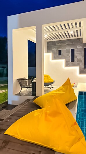 Villa, 5 Bedrooms, Smoking, Private Pool | Teres/patio