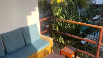 Deluxe Apartment, Balcony, Pool View