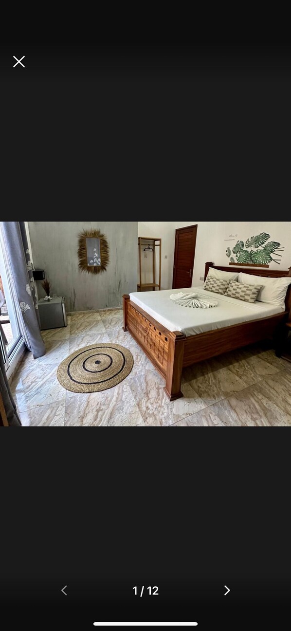Classic Double Room, Balcony, Courtyard View