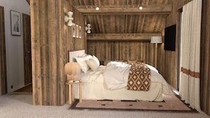 Family Suite, Balcony, Mountain View | In-room safe, desk, blackout curtains, soundproofing