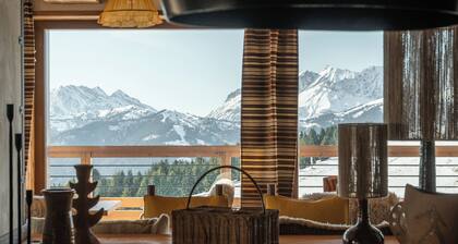 Le Refuge Chez La Tante - Mont d'Arbois, accÚs en télécabine avant 16h30