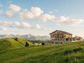 Front of property - Le Refuge Chez La Tante - Mont d'Arbois, ski in - ski out (Saint-Gervais-les-Bains)