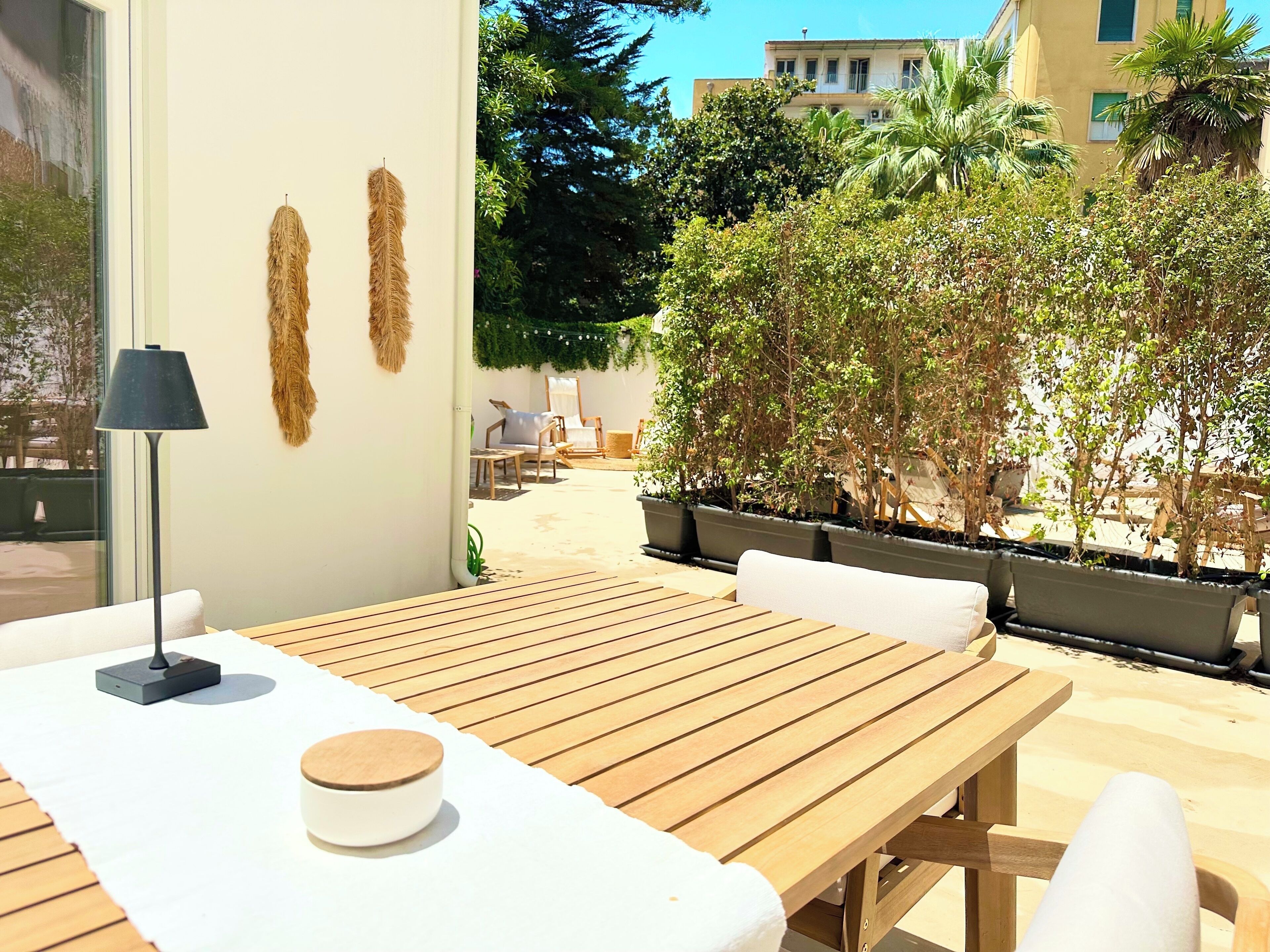 Deluxe-Apartment | Terrasse/Patio