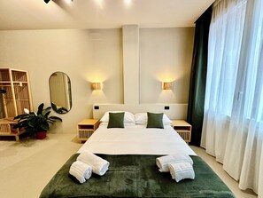 Kamar Double Deluks | Setrika/meja setrika dan Wi-Fi gratis