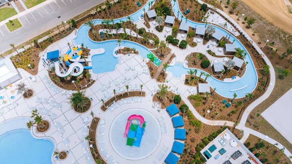 Una piscina riscaldata