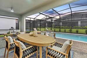 Una piscina climatizada