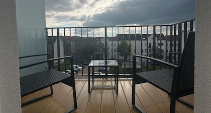 Apartment 'Modernes Loft An Der Elbe' with Balcony, Wi-Fi and Air Conditioning