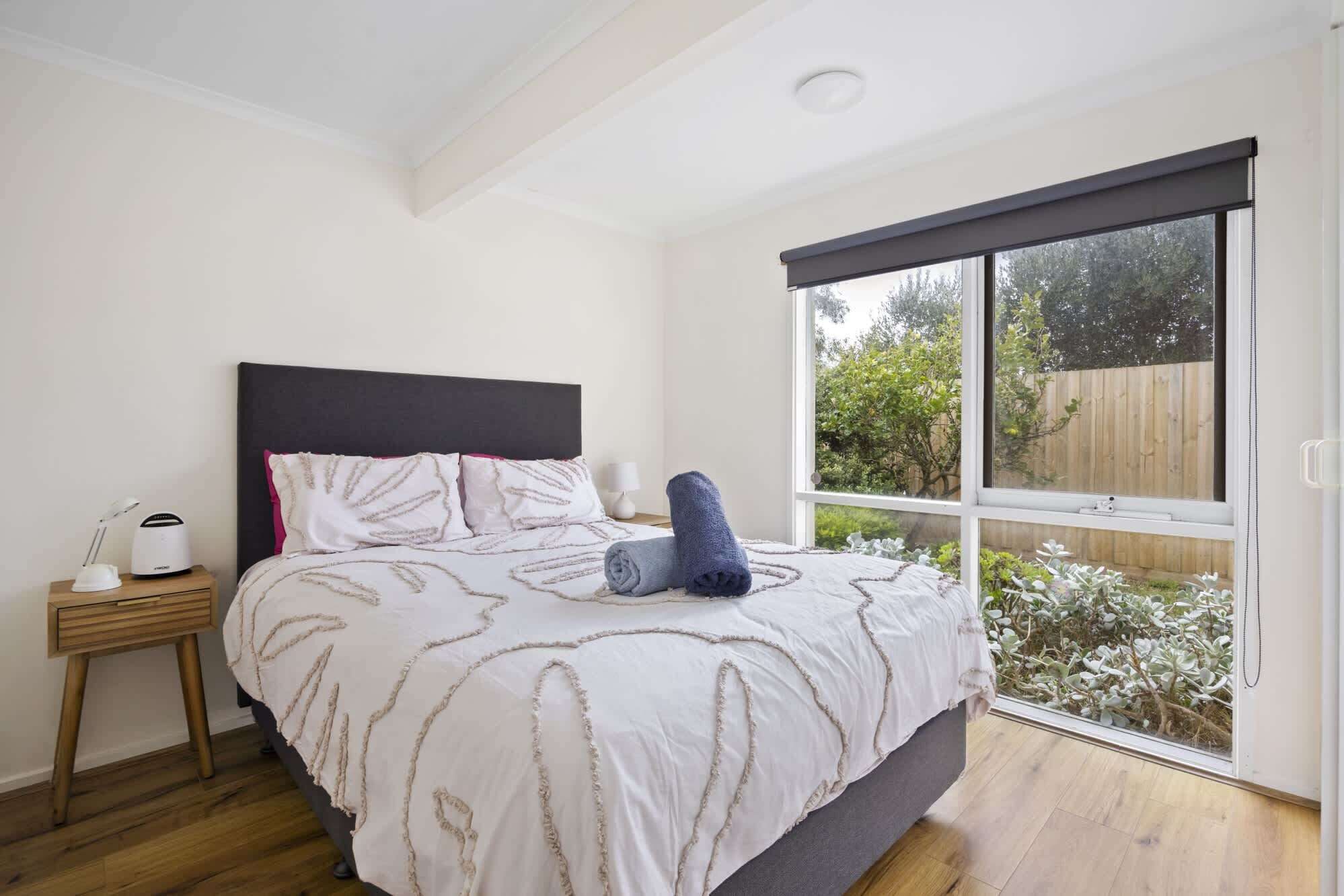 3 bedrooms, iron/ironing board, travel cot, WiFi