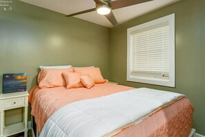 2 Schlafzimmer, Reisekinderbett, kostenloses WLAN, Bettwäsche