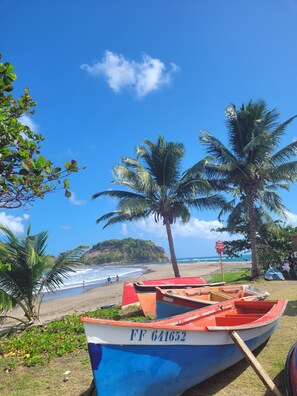 Beach - T2 Ti Madinina sea view with pool Le Diamant (Le Diamant)