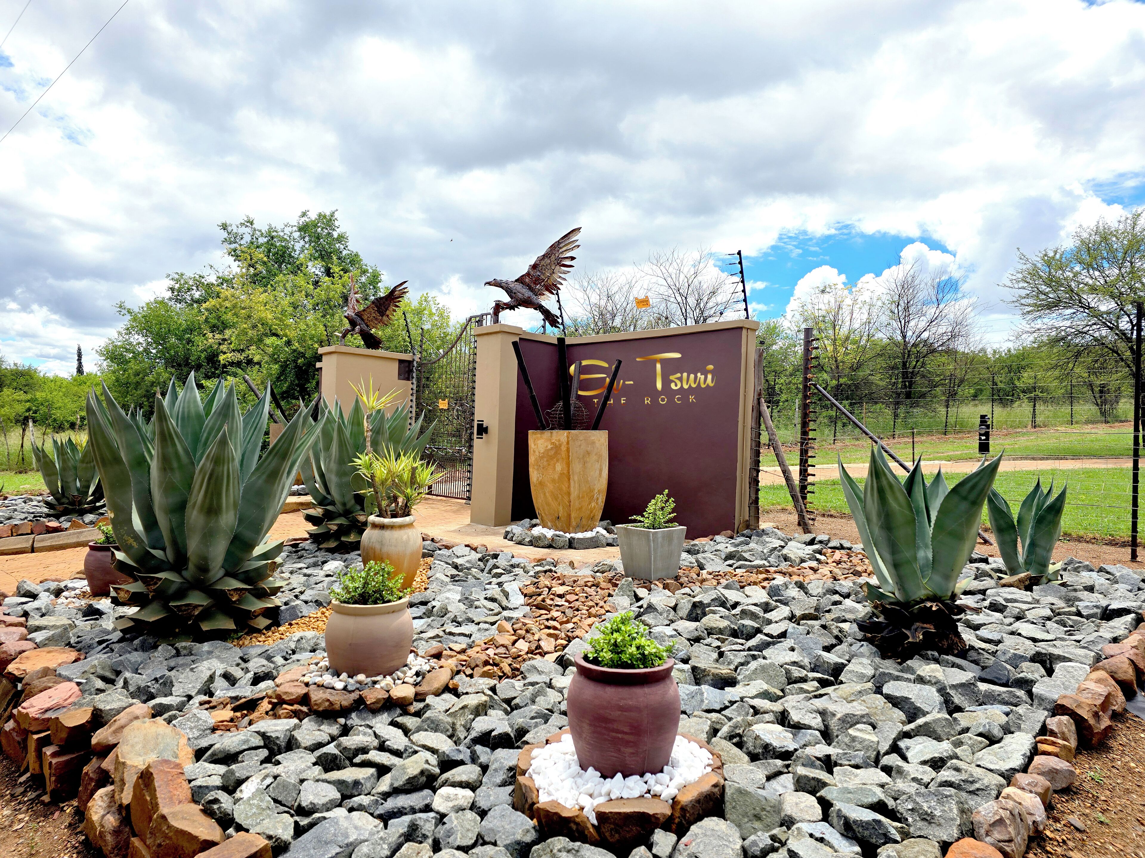 Enceinte de l’hébergement