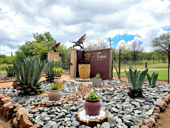 المنطقة المحيطة بالمنشأة