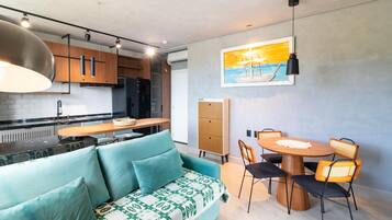 Apartamento básico | Área de estar