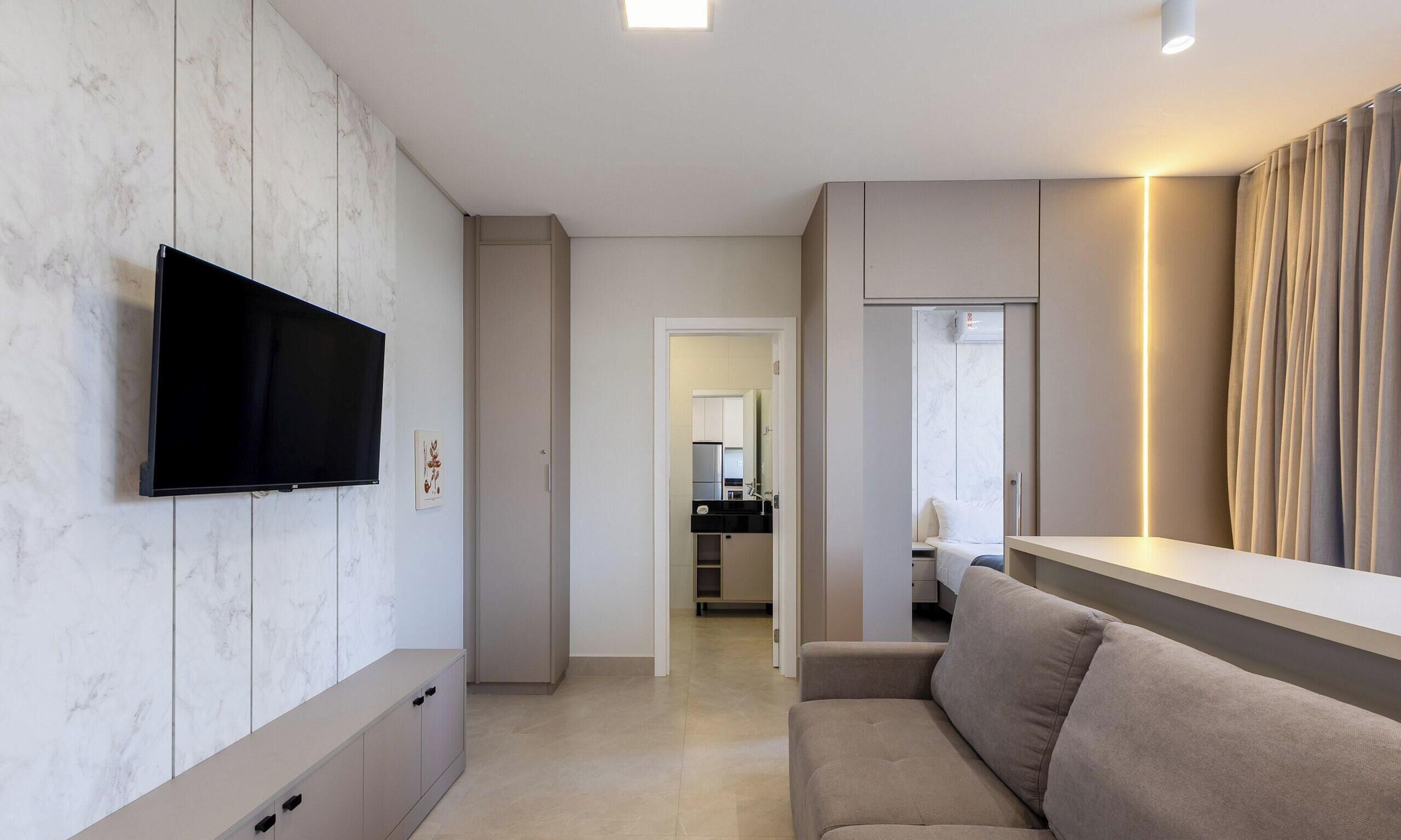 Apartamento básico | Zona de estar