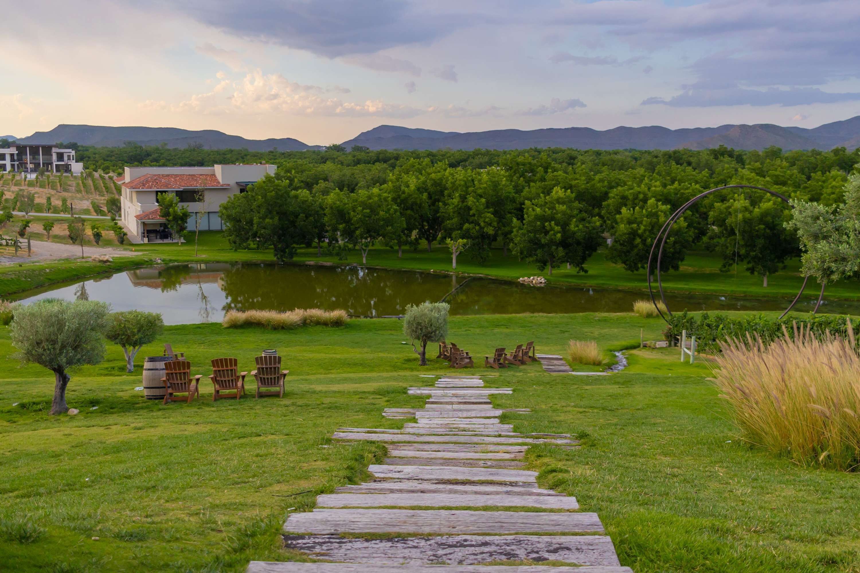 Áreas de la propiedad
