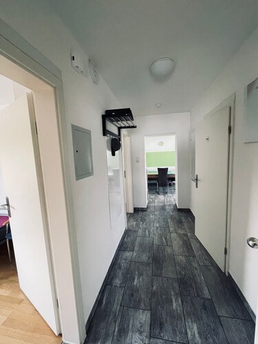 Ferienhaus 'Bailey' mit privatem Garten, Balkon und WLAN