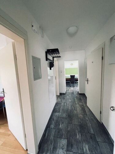 Ferienhaus 'Bailey' mit privatem Garten, Balkon und WLAN