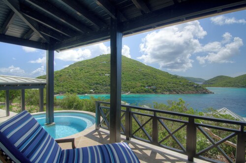 Divine, Secluded Villa w/ Endless Views Near Top BVI Water Activities | 3 Units