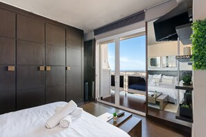 1 chambre, fer et planche à repasser, Wi-Fi, literie fournie