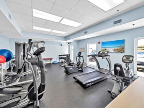 Condo, Multiple Beds (Seychelles 1701-Sandy Toes Retreat) | Fitness facility - Seychelles 1701-sandy Toes Retreat (Panama City Beach)