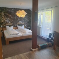 舒适双人房, 阳台 | 客房内用餐