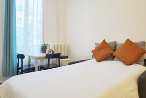 1 Schlafzimmer, Bügeleisen/Bügelbrett, kostenloses WLAN, Bettwäsche