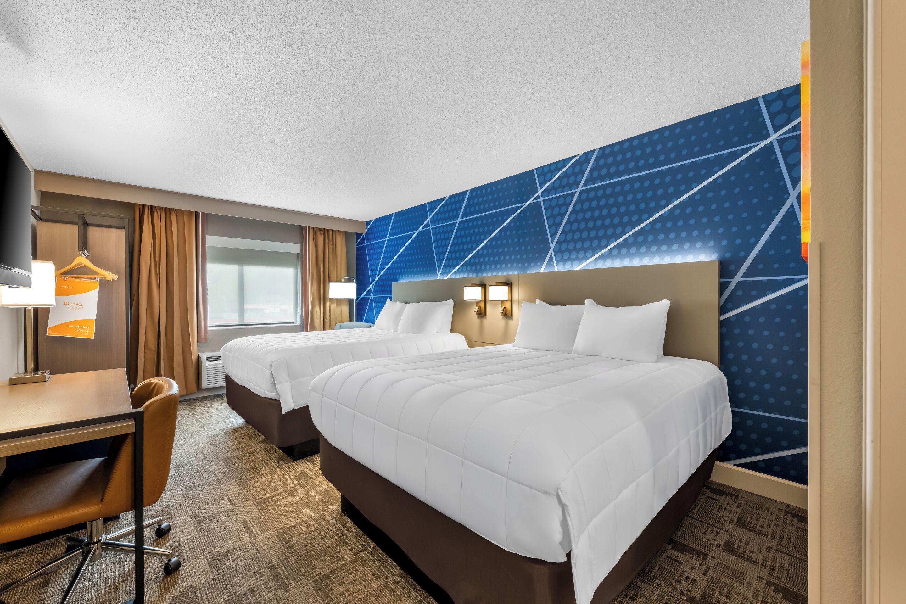 Standard Room, 2 Queen Beds, Non Smoking | Free WiFi