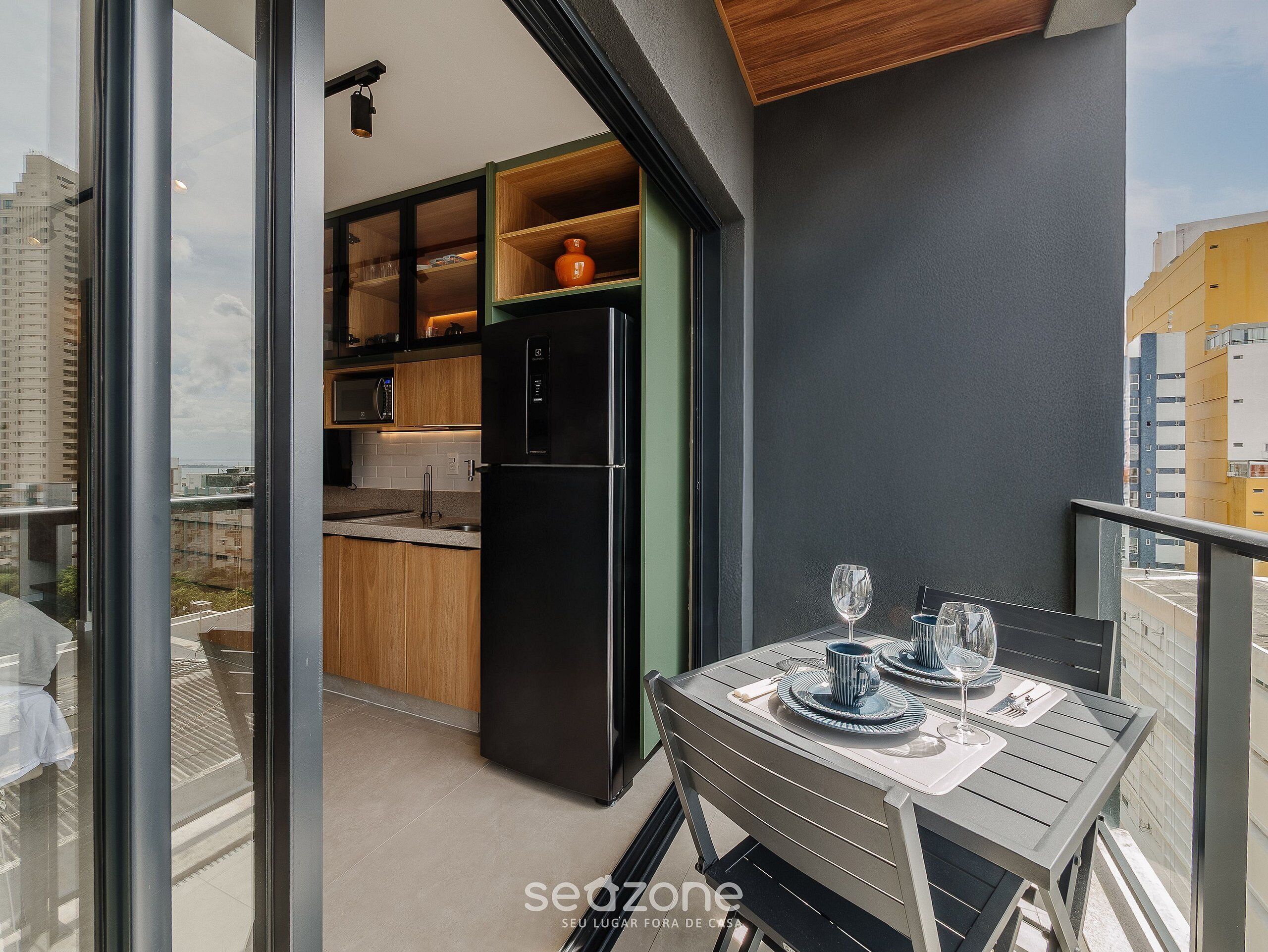 Basic-Apartment | Speisen im Freien