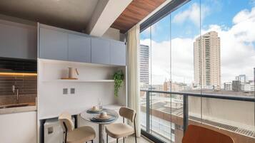 Apartamento básico | Parte interna