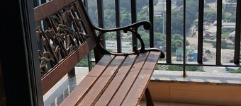 2-bedroom skyhigh apartment in fabulous Pune with AC, fitness room, WiFi