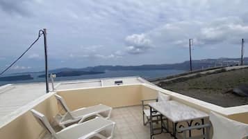 Departamento, balcón, vista al mar | Terraza o patio