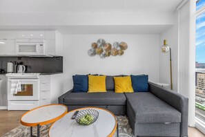 公寓, 阳台, 城市景观 | 起居区