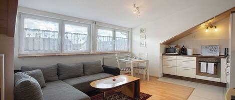 TV, DVD player, stereo