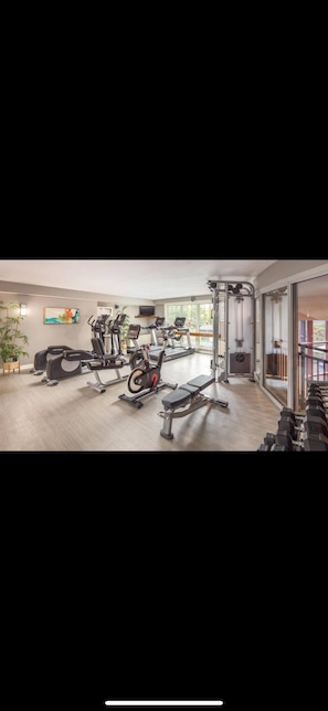 Fitnessbereich