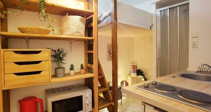 Walk to Louvre /Cozy Loft for 2 Guests/Elevator/Near Metro