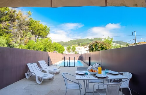 Appartement 'Moledo avec Piscine Privée A' avec Vue sur la Mer, Piscine Privée et Wi-Fi