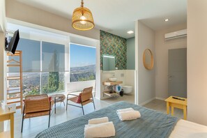 1 bedroom, iron/ironing board, WiFi, bed sheets - 'Villa bandama golf Agaete Suite-01' with sea views, Wi-Fi and air conditioning (santa brigida)