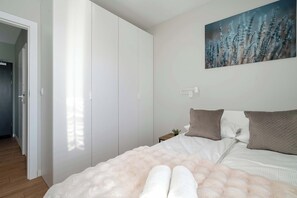 1 多间卧室、熨斗/熨衣板、旅行婴儿床、WiFi