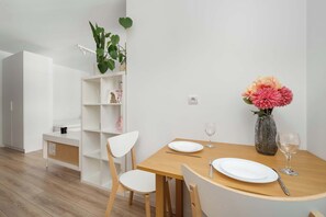 Dining - Modern Studio with a Balcony | Near the River (Wrocław)