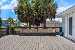 Hus - flera sängar (Seaside Serenity) | Terrass/Patio