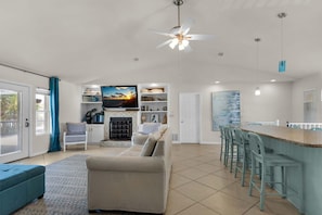 Maison, plusieurs lits (Seaside Serenity) | Intérieur