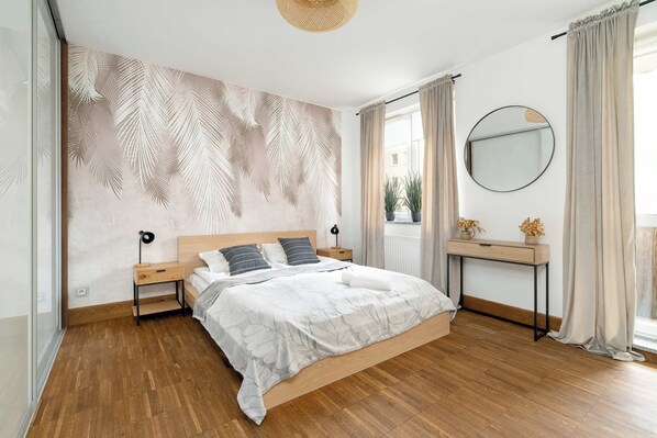 1 chambre, fer et planche Ă repasser, Wi-Fi, literie fournie