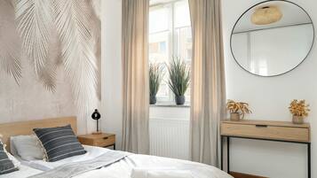 1 soverom, strykejern/-brett, wi-fi og sengetøy