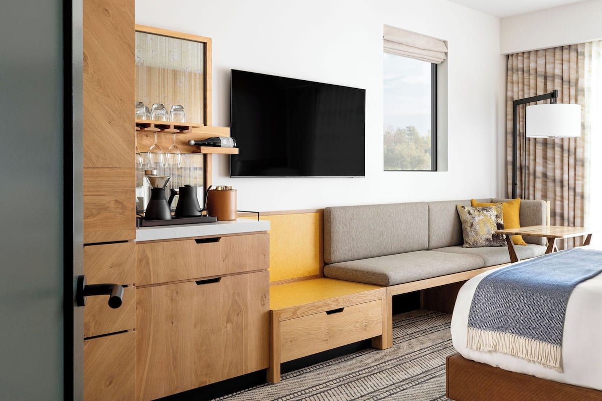 Egyptian cotton sheets, premium bedding, Tempur-Pedic beds, in-room safe