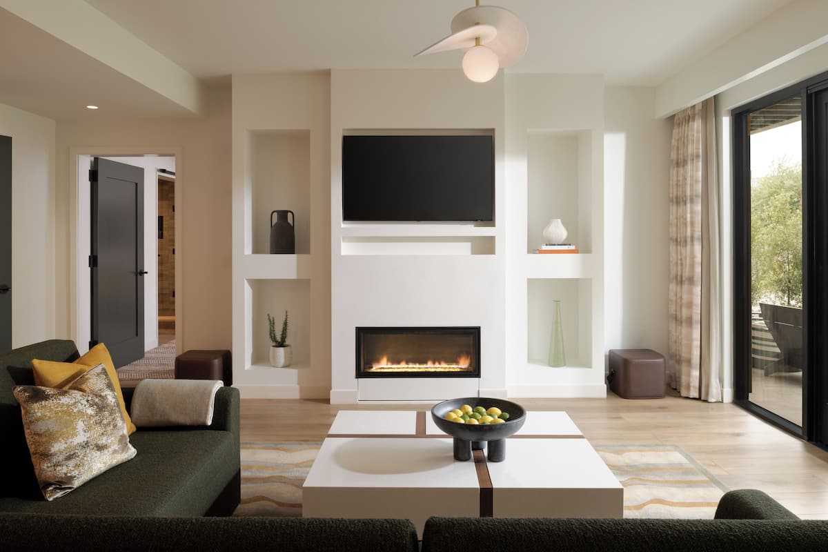 Egyptian cotton sheets, premium bedding, Tempur-Pedic beds, in-room safe