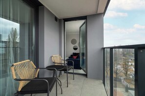 Terrace/patio - Św. Wawrzyńca 15A | Elegant Apartment | Parking (Poznań)