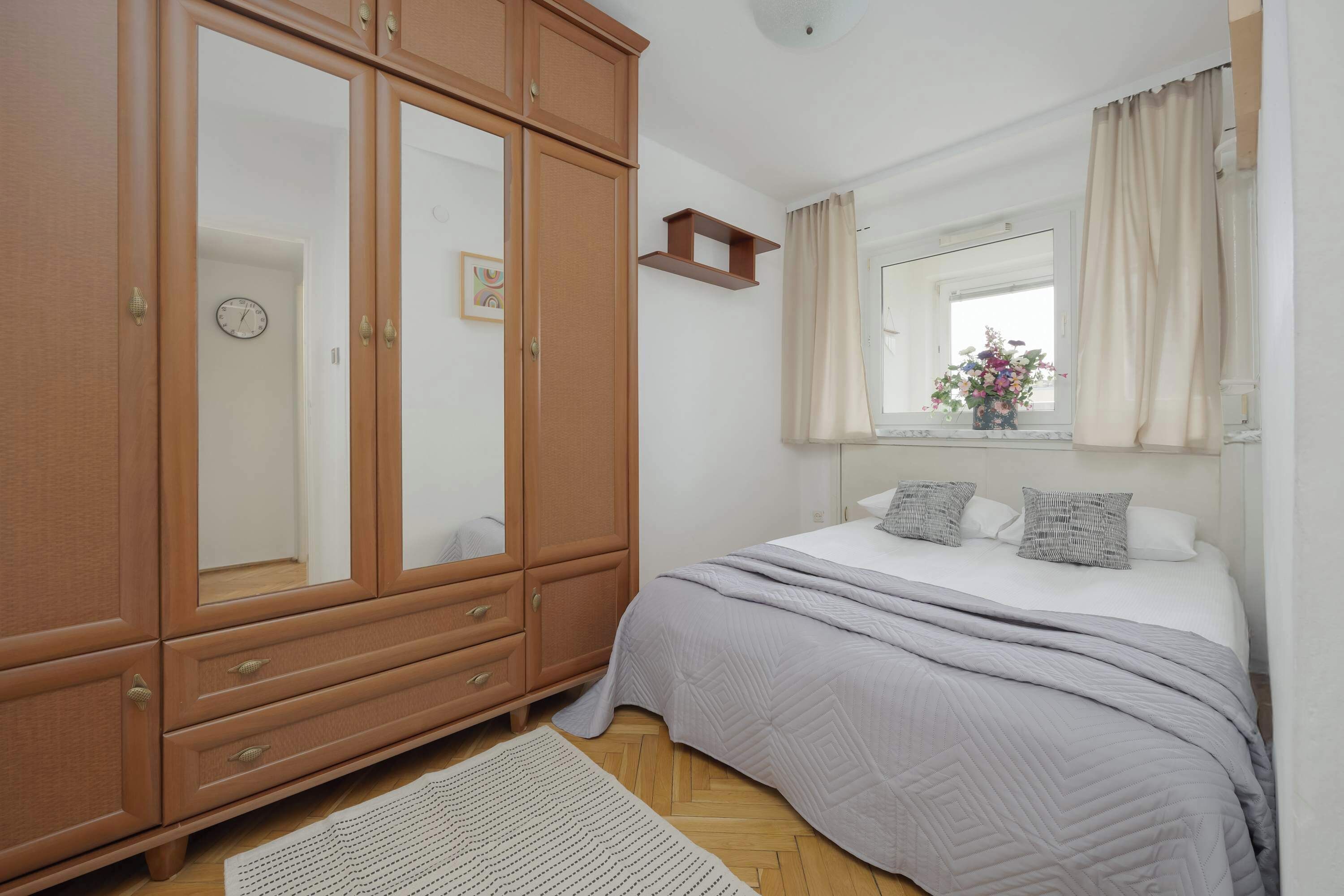 1 sovrum, strykjärn/strykbräda, resesäng och wi-fi