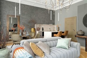 Televisión y oficina 