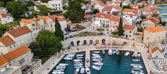 Stone House With two Balconies and the sea View