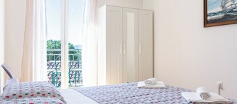 Stone House With two Balconies and the sea View